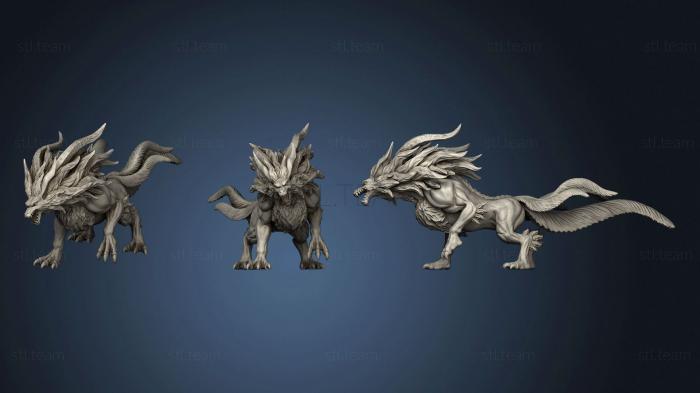 3D model Icewolf (STL)